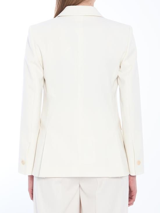 Max Mara MAX MARA Women Jackets 2511041021600 WHITE Size M / US 6-8 / IT 42-44 - 4 Thumbnail