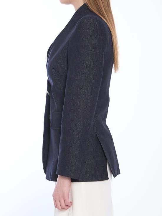 Max Mara MAX MARA Women Jackets 2511041093600 BLUE Size M / US 6-8 / IT 42-44 - 3 Thumbnail
