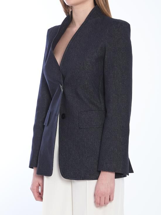 Max Mara MAX MARA Women Jackets 2511041093600 BLUE Size M / US 6-8 / IT 42-44 - 2 Thumbnail