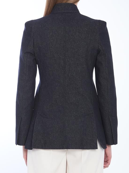 Max Mara MAX MARA Women Jackets 2511041093600 BLUE Size M / US 6-8 / IT 42-44 - 4 Thumbnail