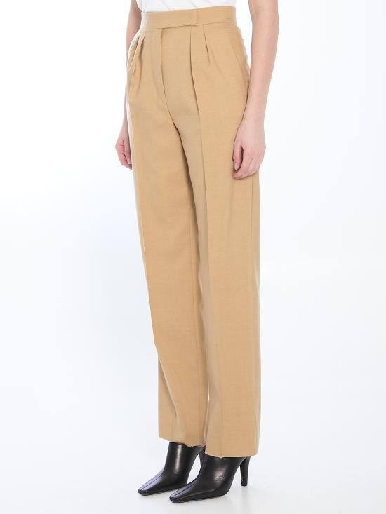 Max Mara MAX MARA Women Straight Pants 2511131141600 BEIGE Size 30" / US 8 / IT 44 - 2 Thumbnail