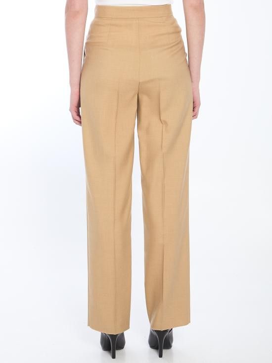 Max Mara MAX MARA Women Straight Pants 2511131141600 BEIGE Size 30" / US 8 / IT 44 - 4 Thumbnail