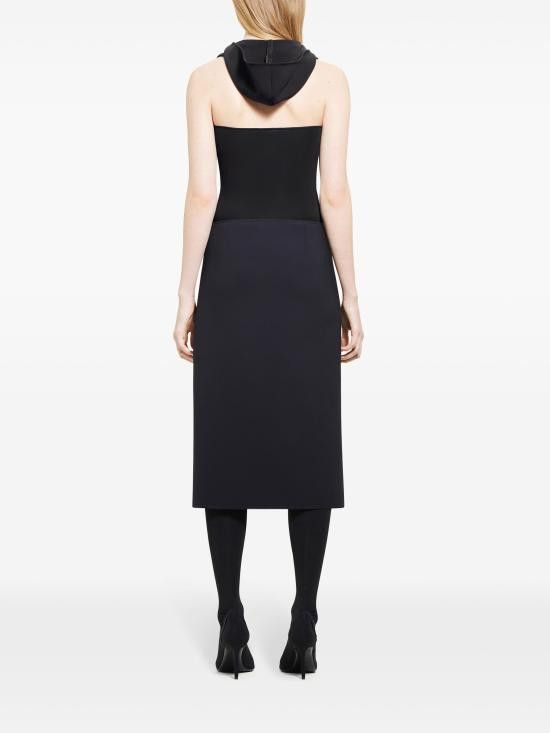 Courreges COURREGES Women Bodysuit Tops 424JBD108PL0159 9999 BLACK Size S / US 4 / IT 40 - 3 Thumbnail