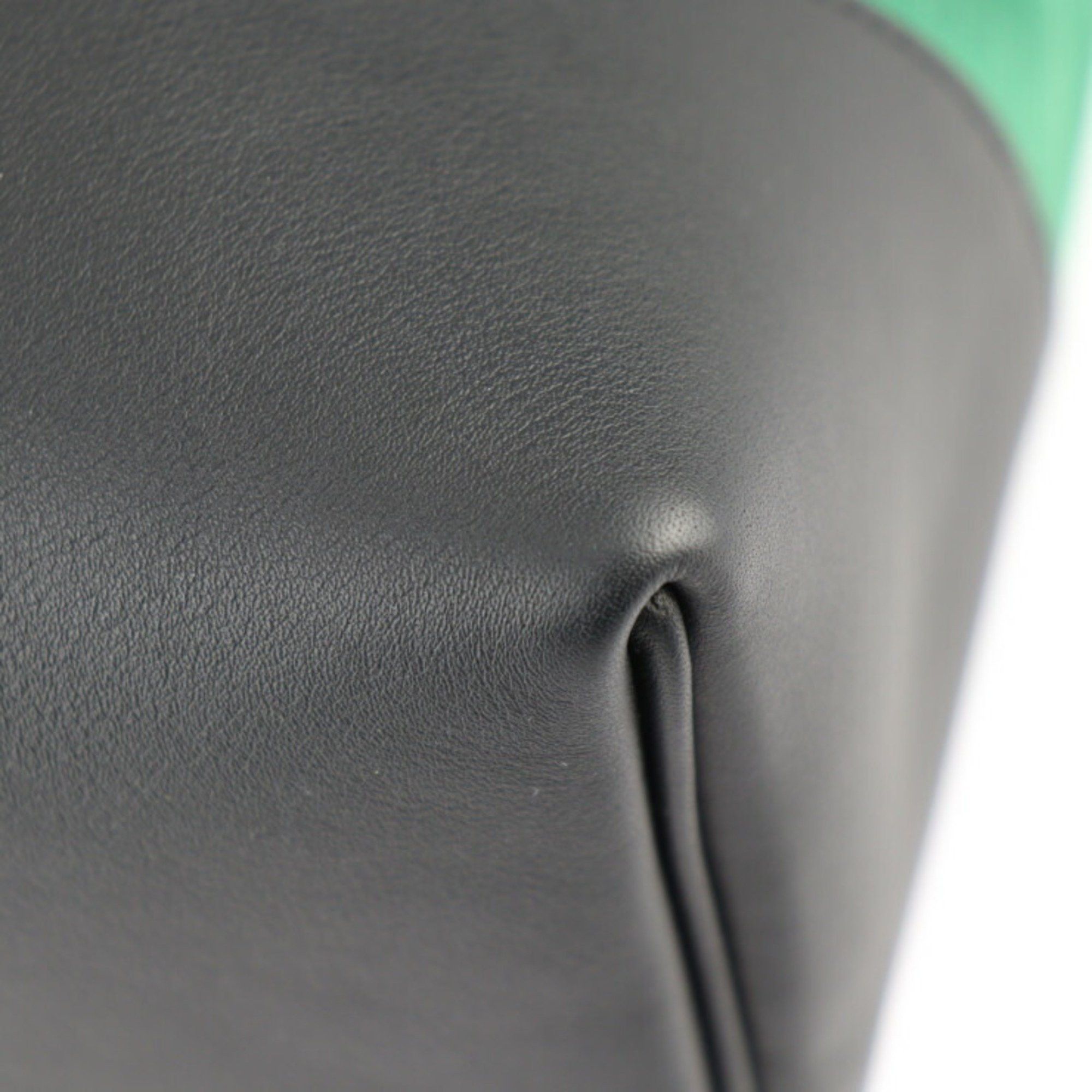 Hermes HERMES All-Back Shoulder Bag - Toile Bivouac x Swift Leather Green Black Crossbody Size ONE SIZE - 6 Thumbnail