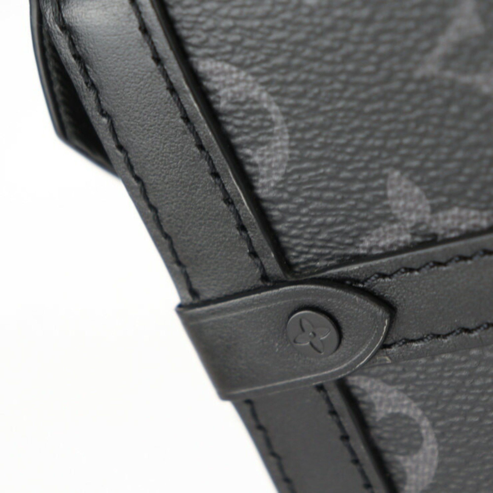 Louis Vuitton Louis Vuitton Vertical Trunk Wearable Wallet Shoulder Bag M82077 Leather Black Grey Crossbody Pochette Size ONE SIZE - 8 Thumbnail