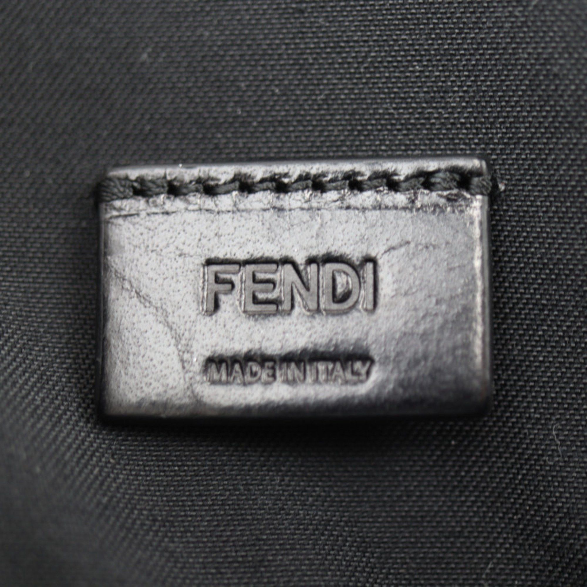 Fendi FENDI Pouch Second Bag 7N0078 Leather Black Multicolor Clutch LOVE Size ONE SIZE - 10 Thumbnail