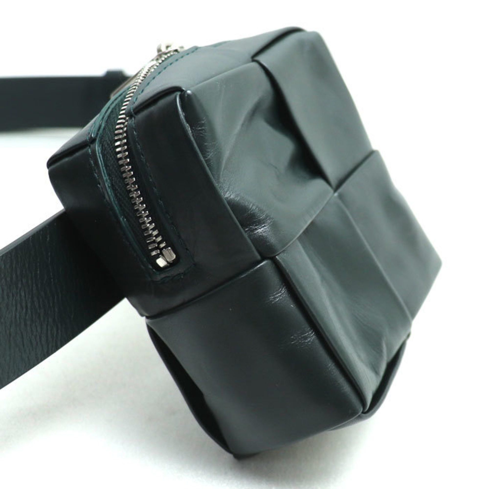 Bottega Veneta BOTTEGAVENETA Bottega Veneta Intrecciato Leather Belt Bag Waist Dark Green 709342 VA9A5 Men's Size ONE SIZE - 3 Thumbnail