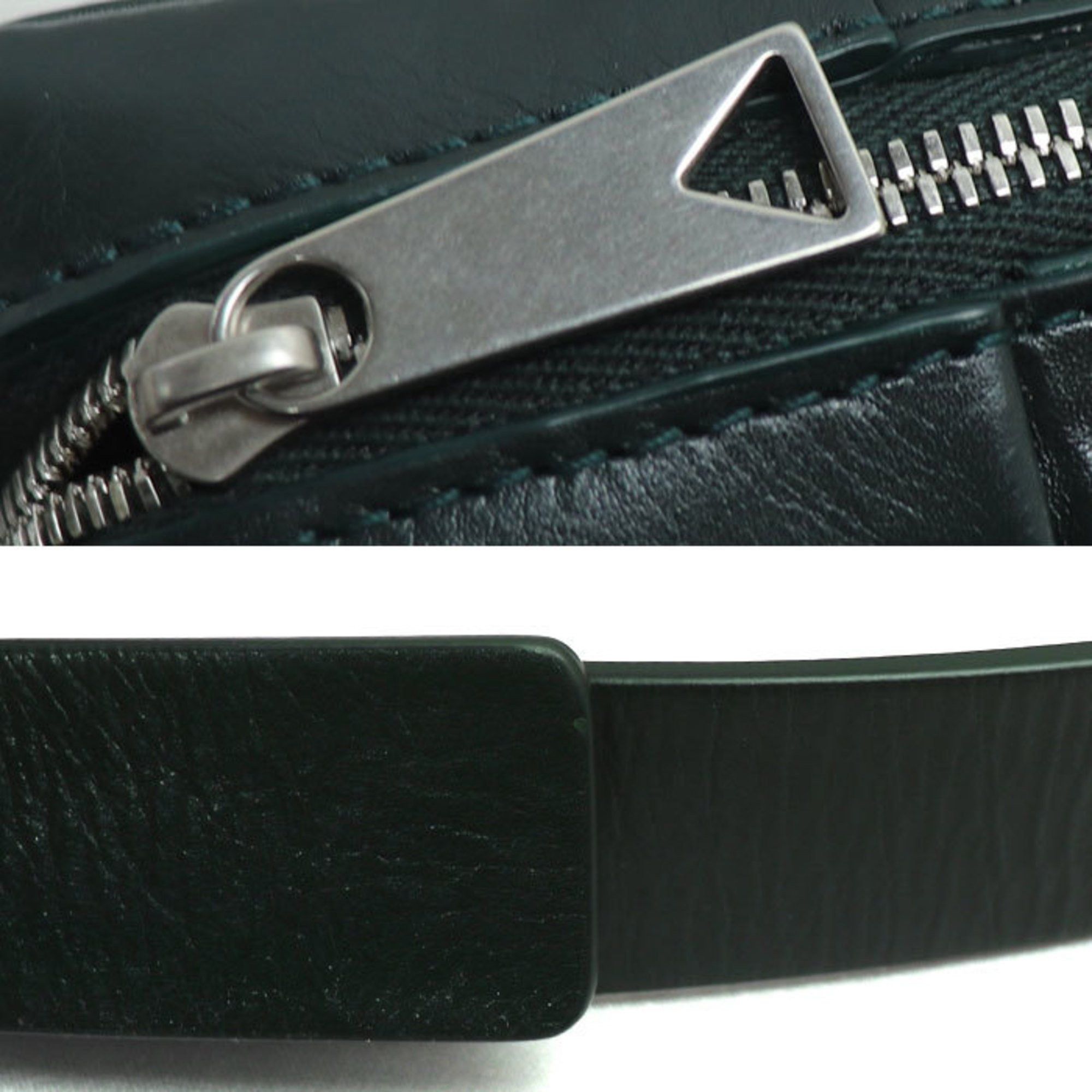 Bottega Veneta BOTTEGAVENETA Bottega Veneta Intrecciato Leather Belt Bag Waist Dark Green 709342 VA9A5 Men's Size ONE SIZE - 7 Thumbnail