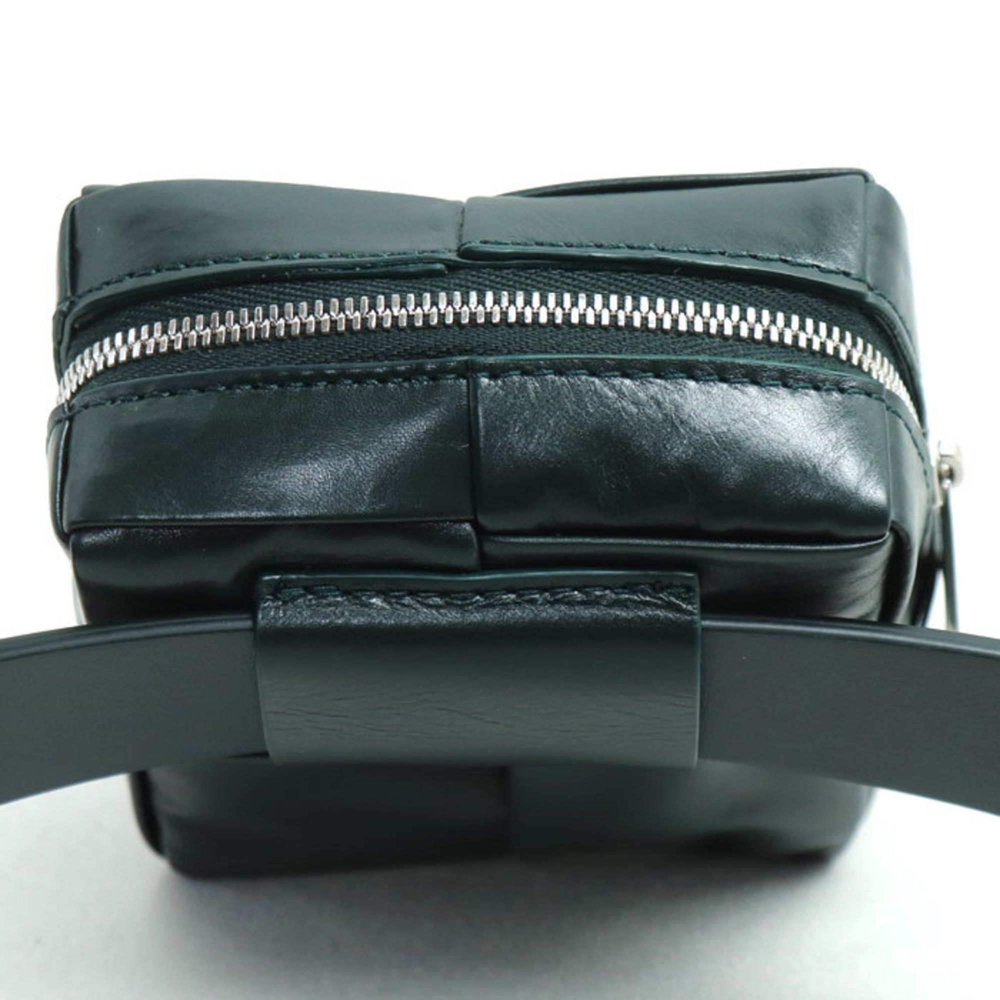 Bottega Veneta BOTTEGAVENETA Bottega Veneta Intrecciato Leather Belt Bag Waist Dark Green 709342 VA9A5 Men's Size ONE SIZE - 4 Thumbnail