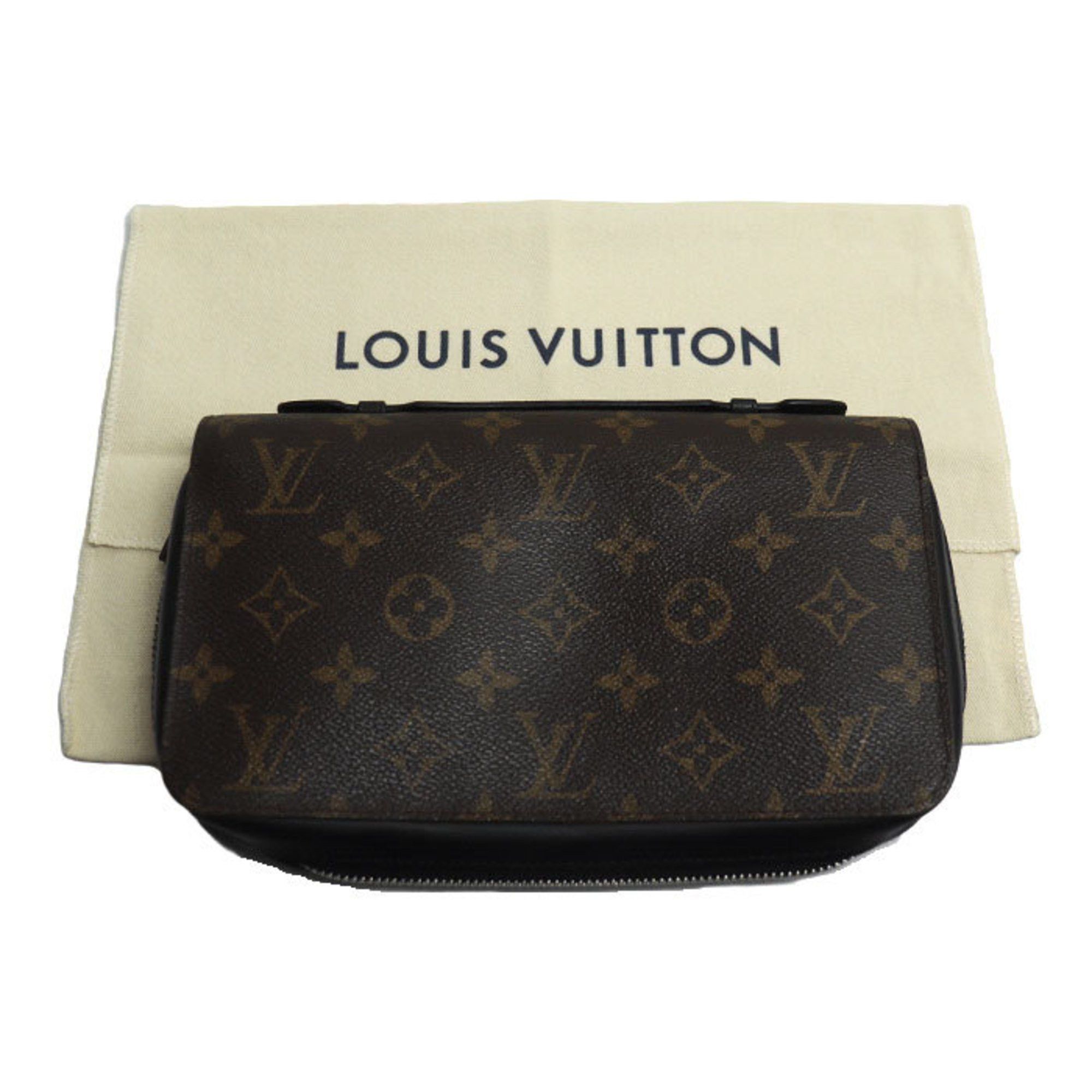 Louis Vuitton Louis Vuitton Zippy XL Long Wallet Round Monogram Macassar M61506 Men's Size ONE SIZE - 10 Thumbnail