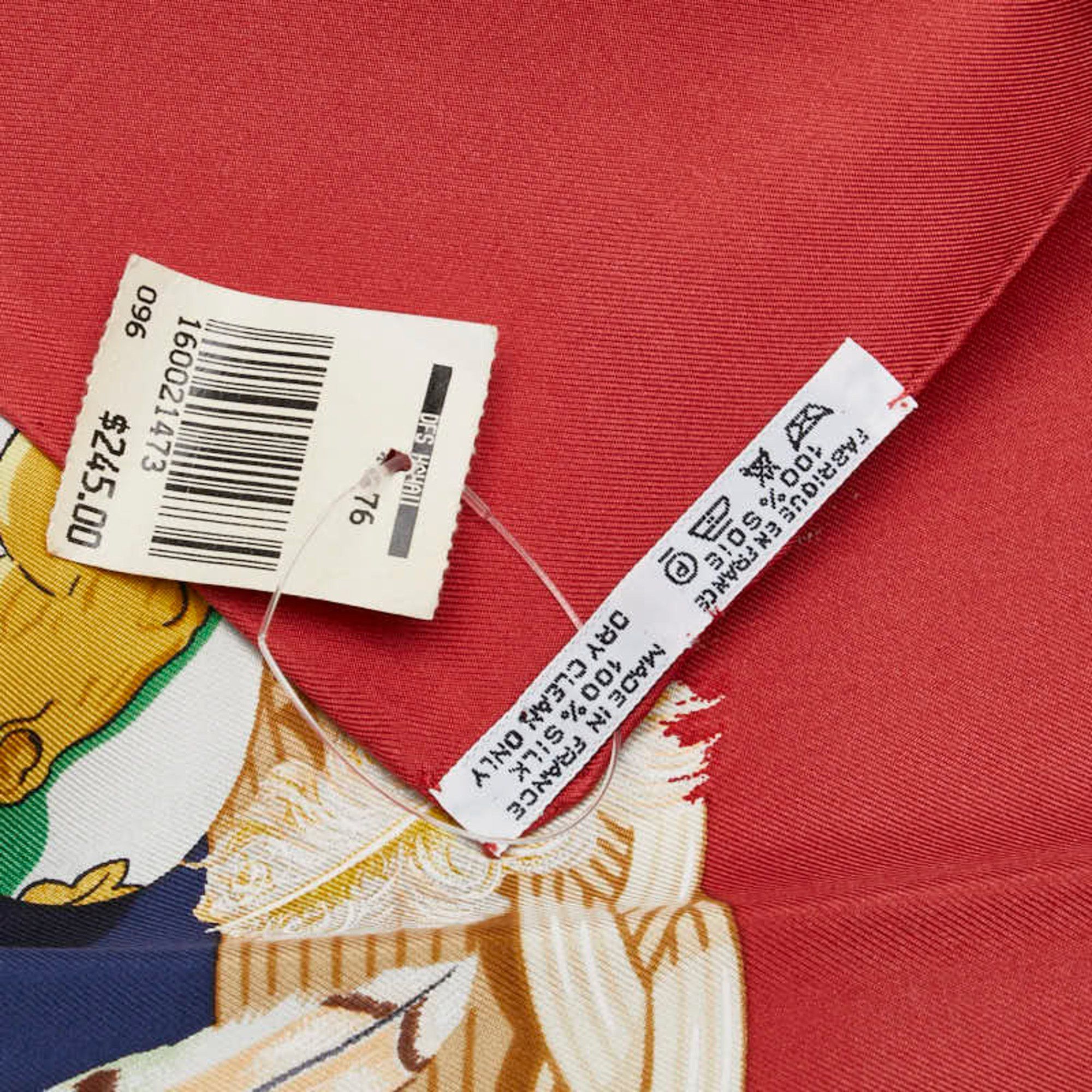 Hermes Hermès Carré 90 scarf Size ONE SIZE - 5 Thumbnail
