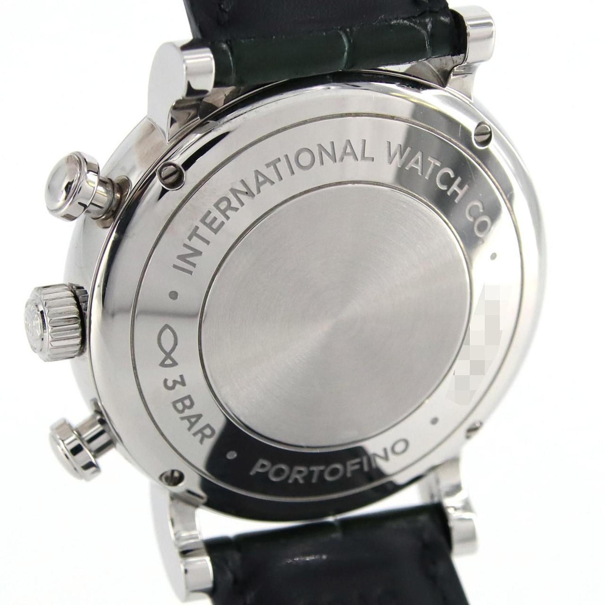 IWC Portofino Chronograph IW391405 SS Wristwatch Automatic