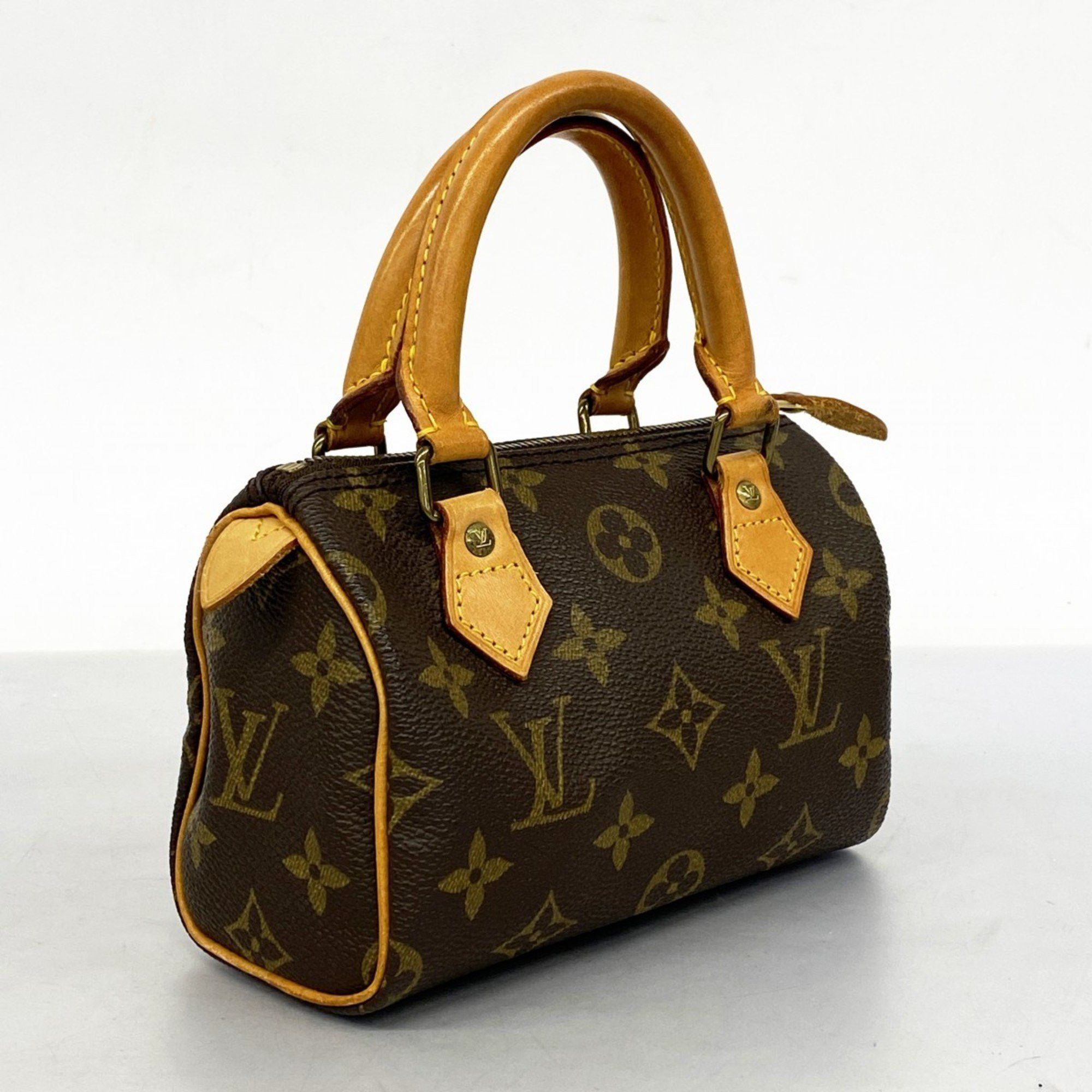 Louis Vuitton Louis Vuitton Mini speedy handbag Size ONE SIZE - 3 Thumbnail