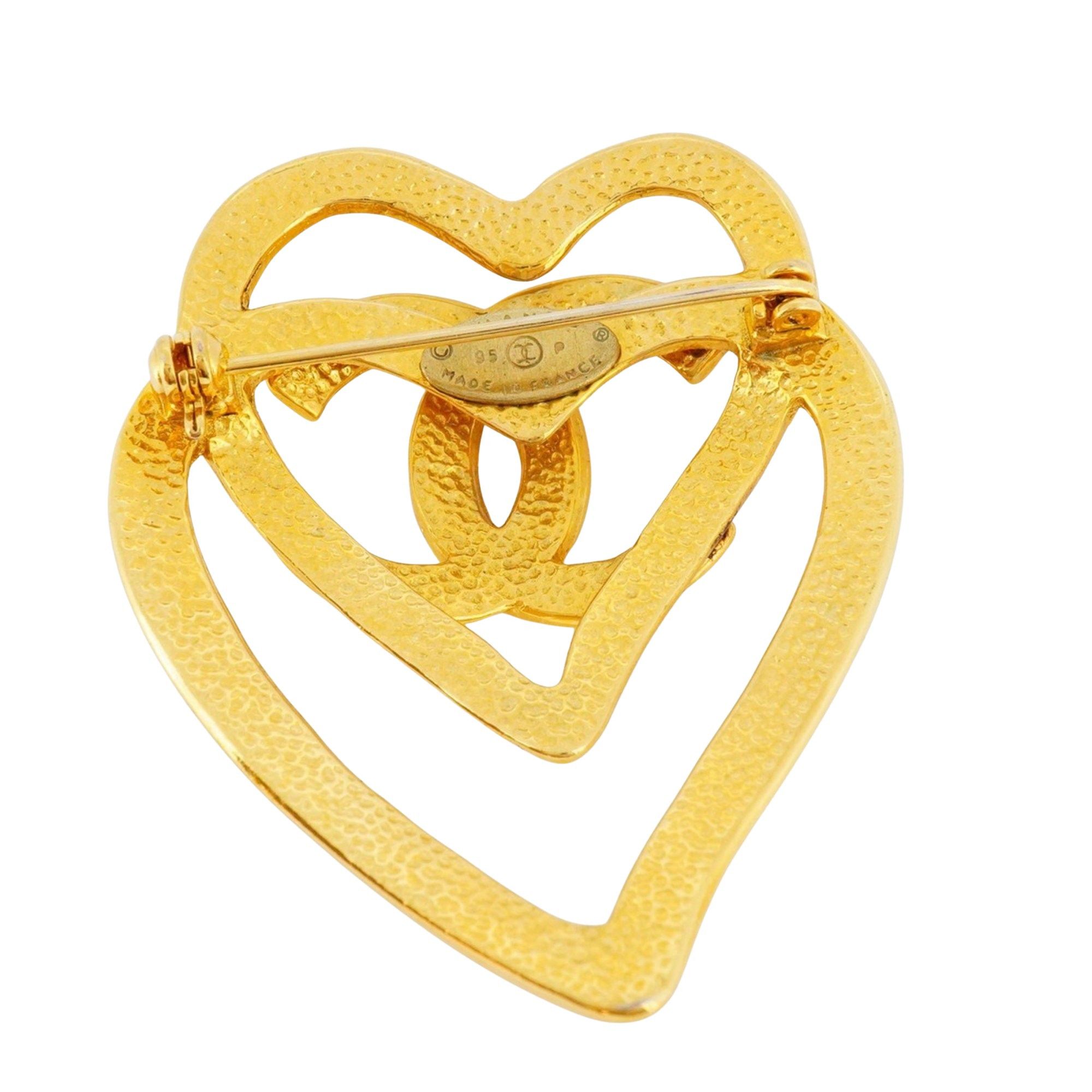 Chanel Chanel Coco Mark brooch Size ONE SIZE - 2 Thumbnail