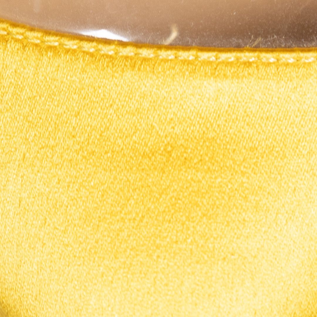 Charlotte Olympia Yellow Satin & PVC Pumps Size US 5.5 / IT 35.5 - 5 Thumbnail