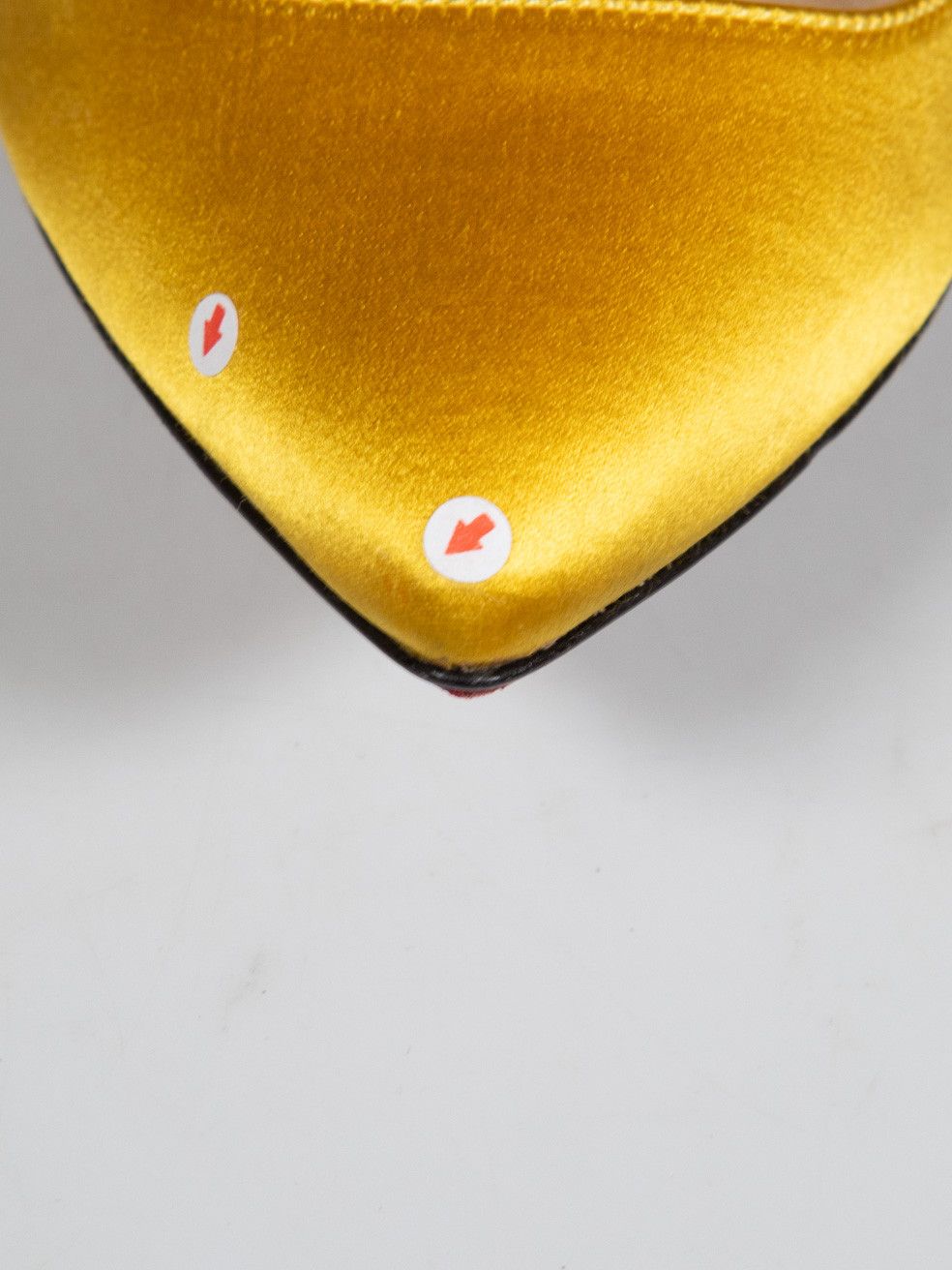 Charlotte Olympia Yellow Satin & PVC Pumps Size US 5.5 / IT 35.5 - 8 Thumbnail