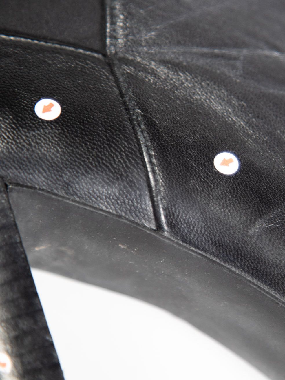 Stuart Weitzman Black Leather & Stretch Heel Boots Size US 11 / IT 41 - 18 Thumbnail