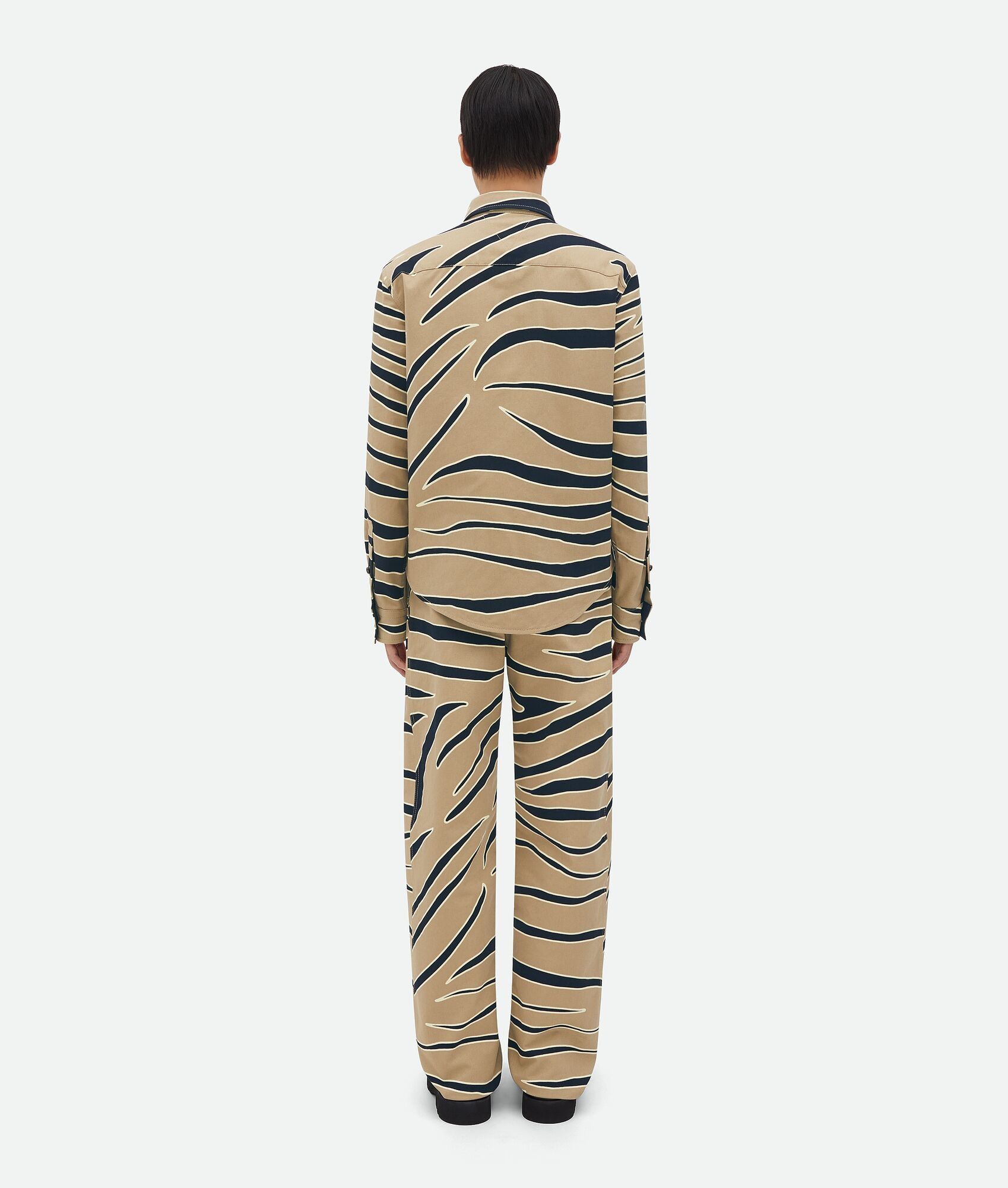 Bottega Veneta Animal Print Cotton Cargo Pants Size US 28 / EU 44 - 3 Thumbnail