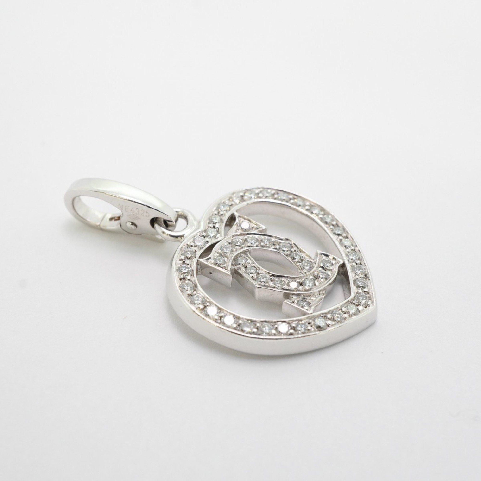 Cartier Cartier 2C heart necklace Size ONE SIZE - 4 Thumbnail