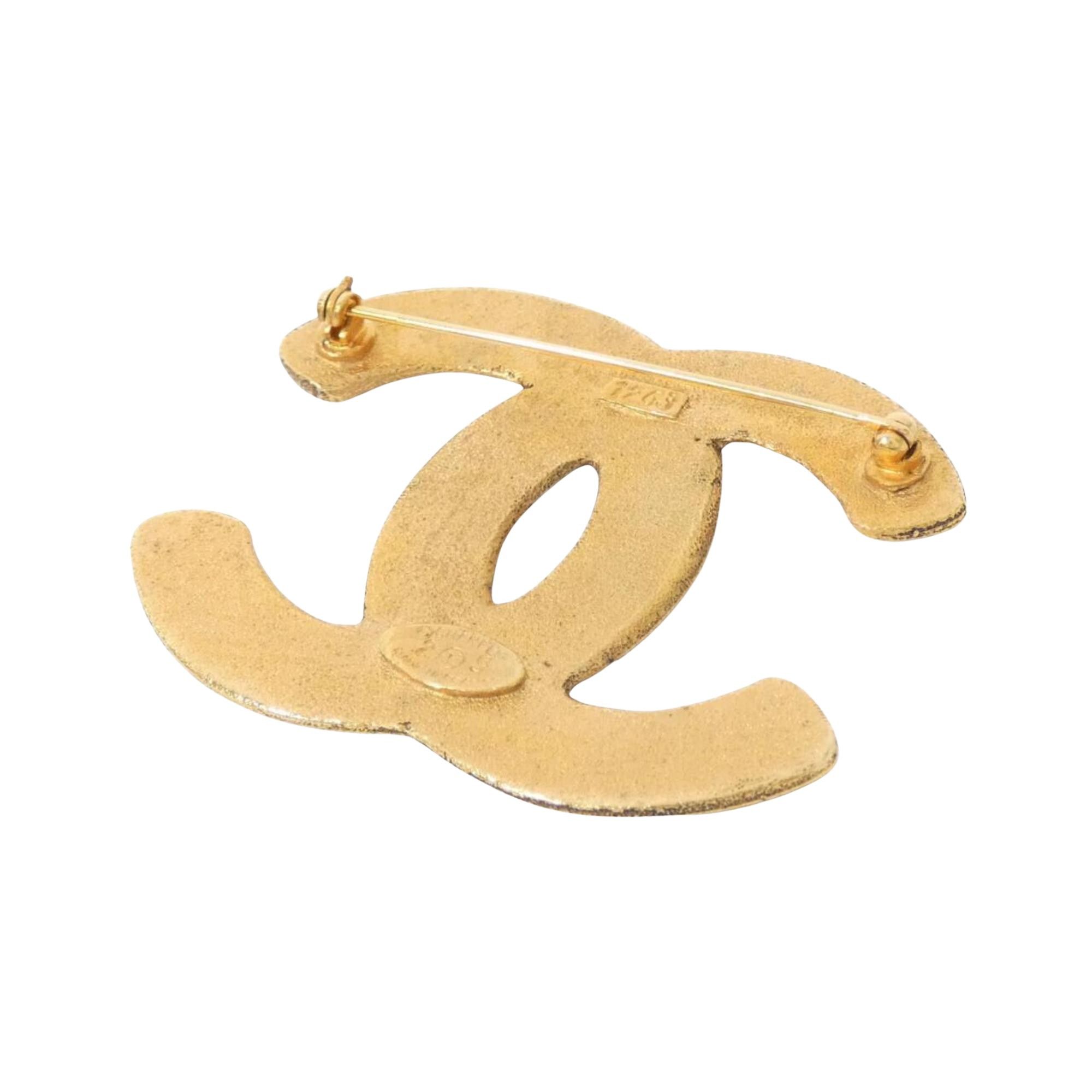 Chanel Chanel Coco Mark brooch Size ONE SIZE - 2 Thumbnail