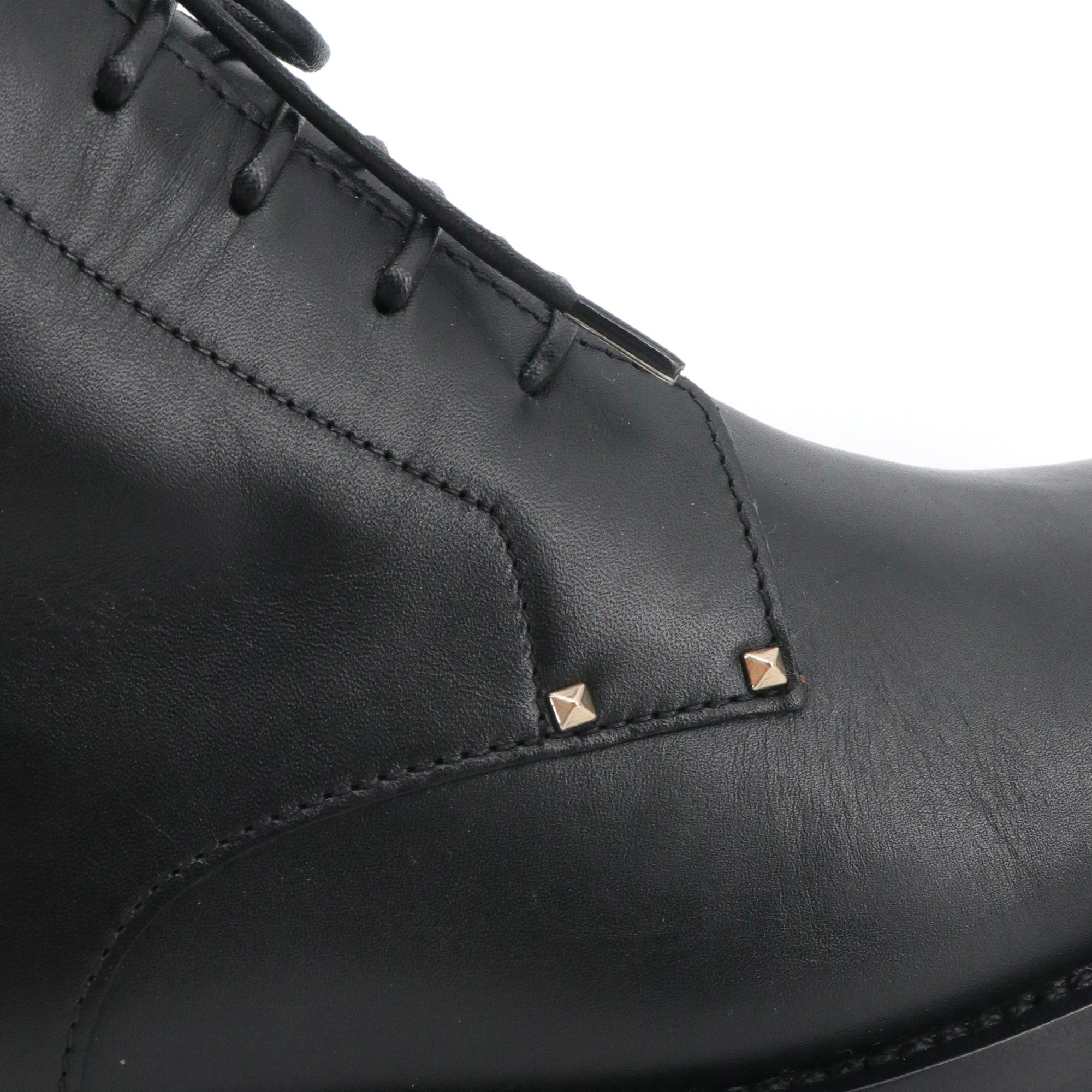 Valentino VALENTINO - Valentino Rockstud ankle boots in black leather (T36.5) Size US 5.5 / IT 35.5 - 4 Thumbnail