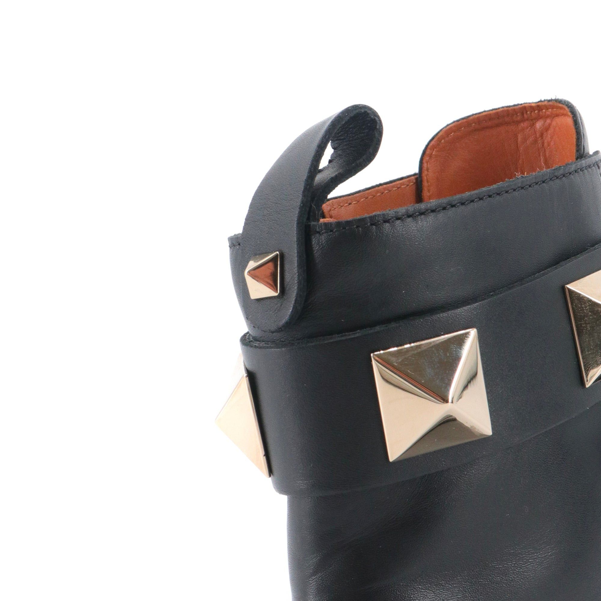 Valentino VALENTINO - Valentino Rockstud ankle boots in black leather (T36.5) Size US 5.5 / IT 35.5 - 3 Thumbnail