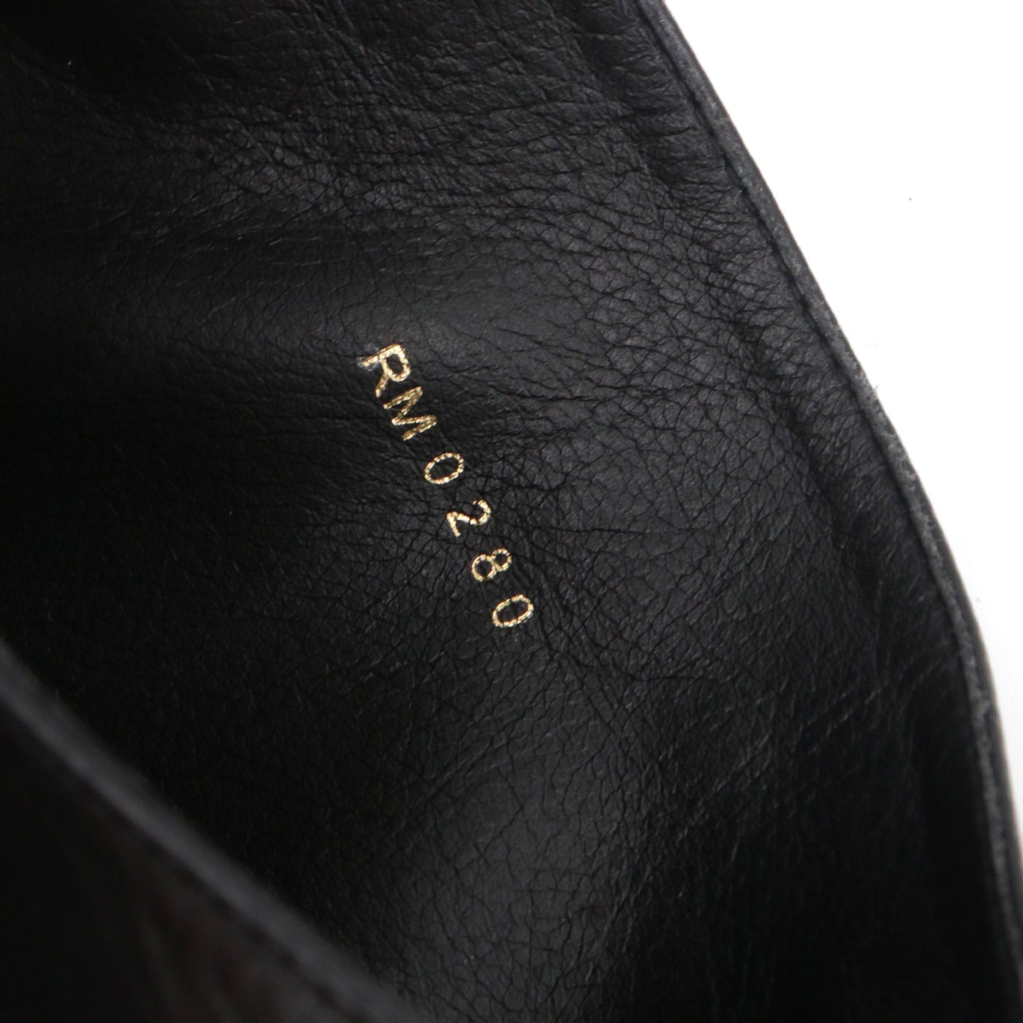 Celine CELINE - Celine heeled boots in black leather (T37) Size US 6 / IT 36 - 7 Thumbnail