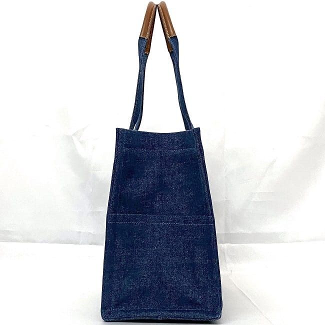 Celine CELINE Tote Bag Blue Denim Size ONE SIZE - 2 Thumbnail