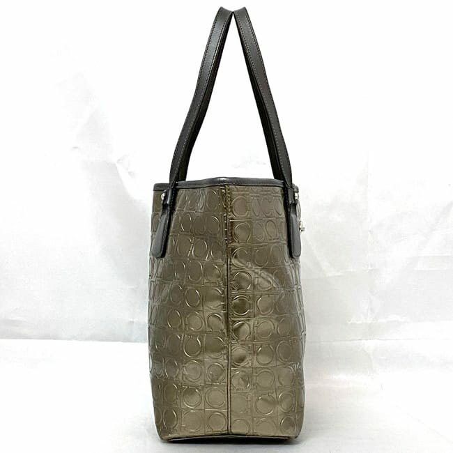Salvatore Ferragamo SALVATORE FERRAGAMO Tote Bag Gold Pvc Size ONE SIZE - 2 Thumbnail