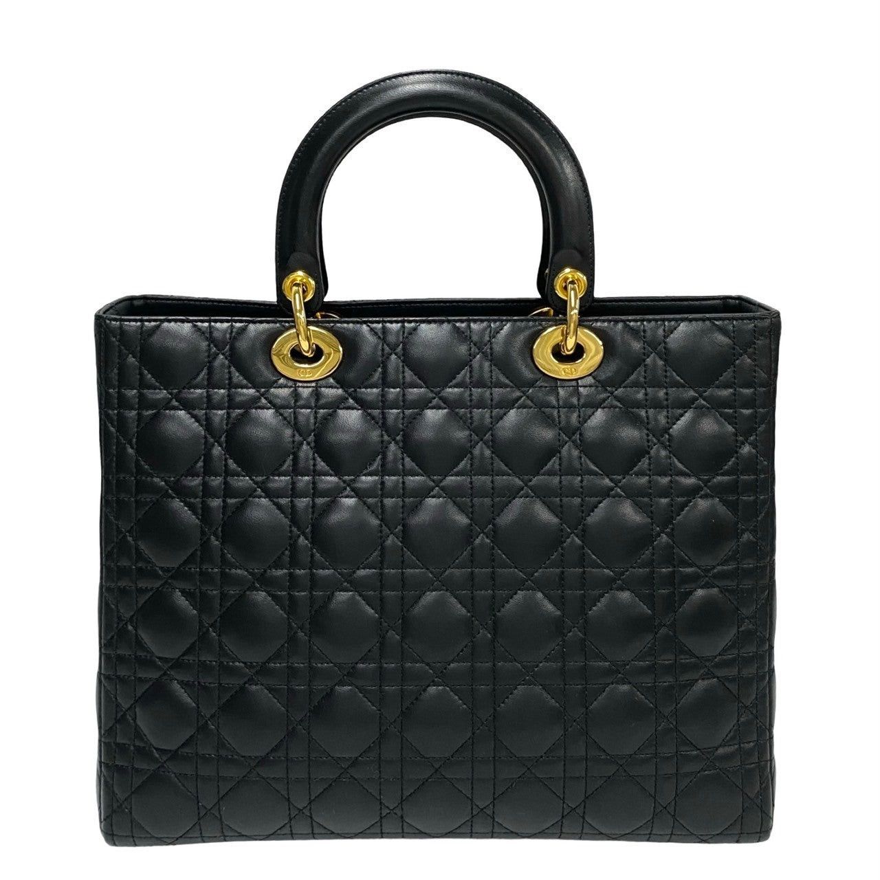 Dior Dior Handbag Black Leather Size ONE SIZE - 4 Thumbnail