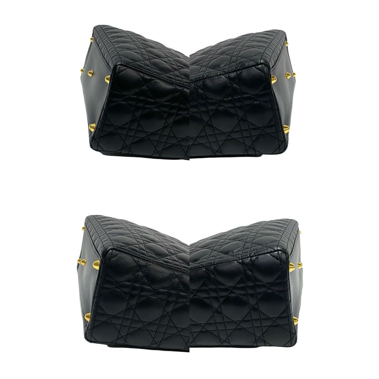 Dior Dior Handbag Black Leather Size ONE SIZE - 7 Thumbnail