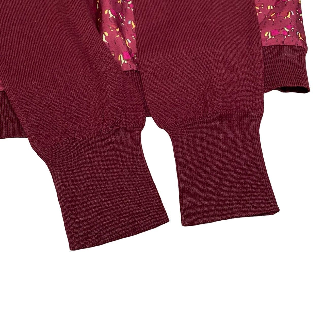 Hermes Hermes Red Silk Size ONE SIZE - 7 Thumbnail