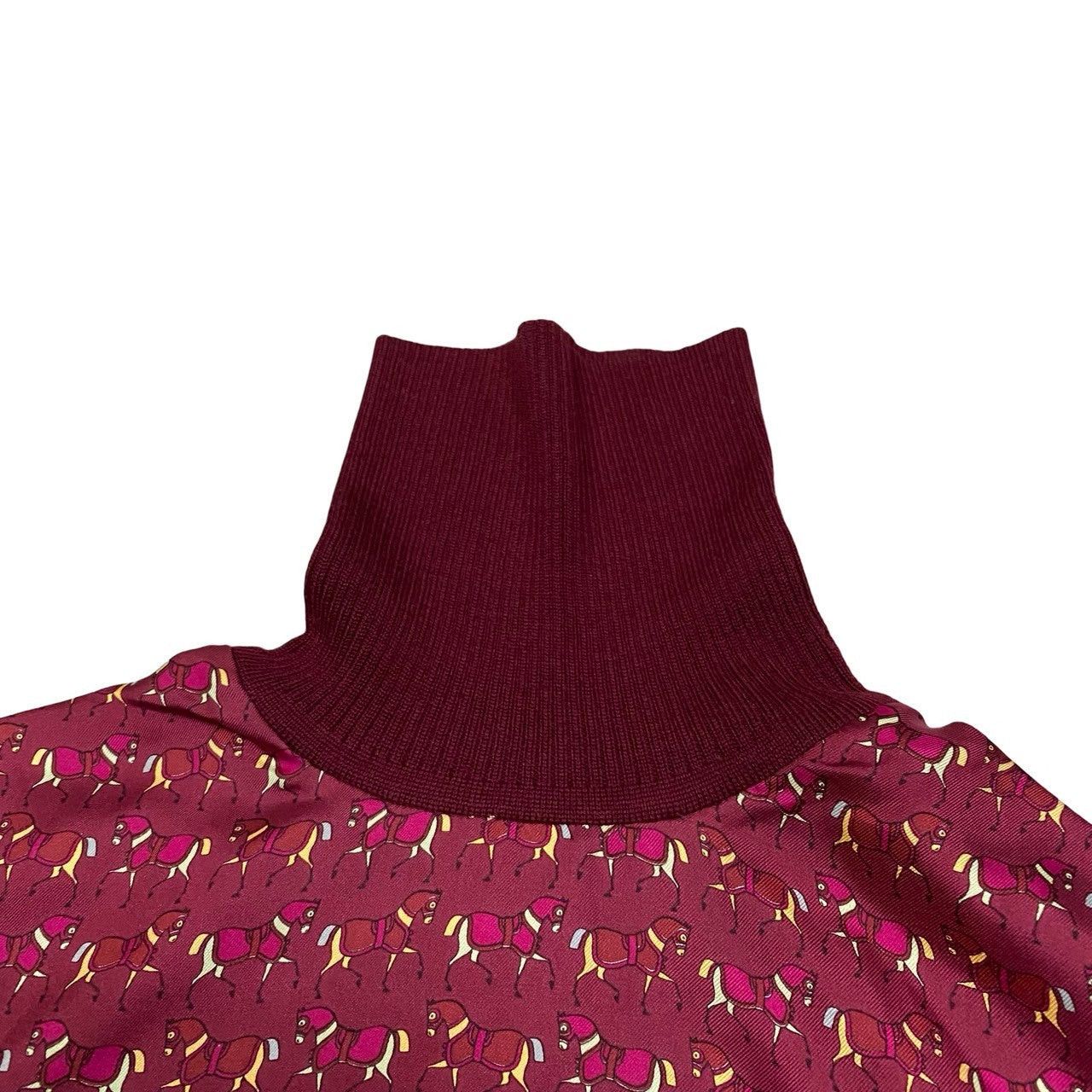 Hermes Hermes Red Silk Size ONE SIZE - 6 Thumbnail