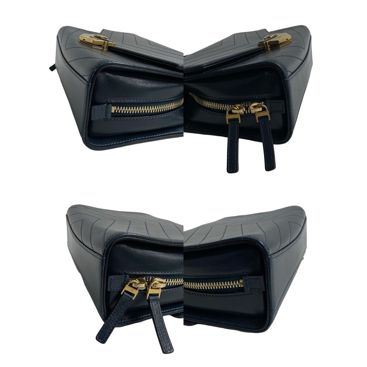 Chanel Chanel Shoulder Bag Blue Leather Size ONE SIZE - 7 Thumbnail