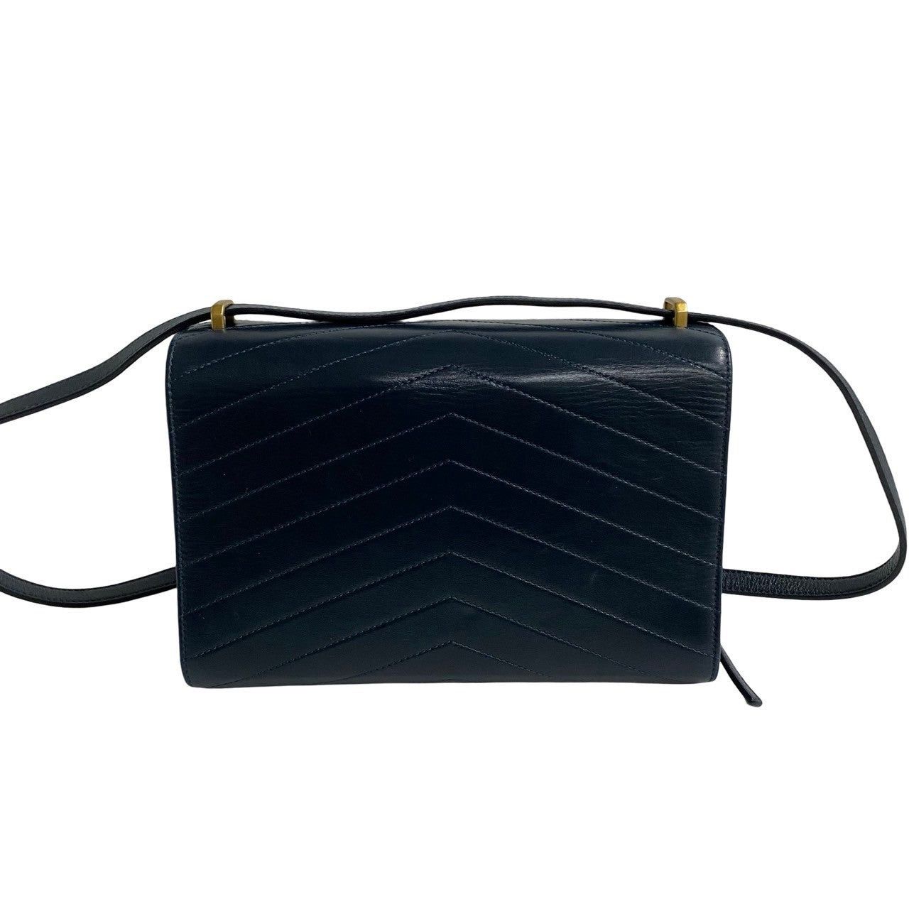 Chanel Chanel Shoulder Bag Blue Leather Size ONE SIZE - 4 Thumbnail