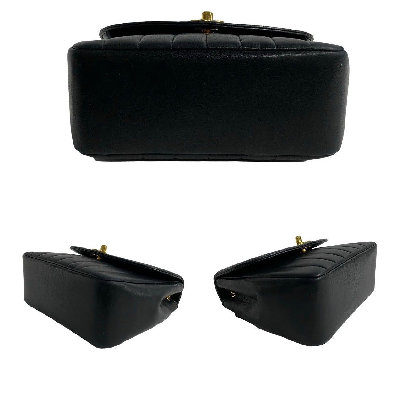 Chanel Chanel Shoulder Bag Black Leather Size ONE SIZE - 6 Thumbnail