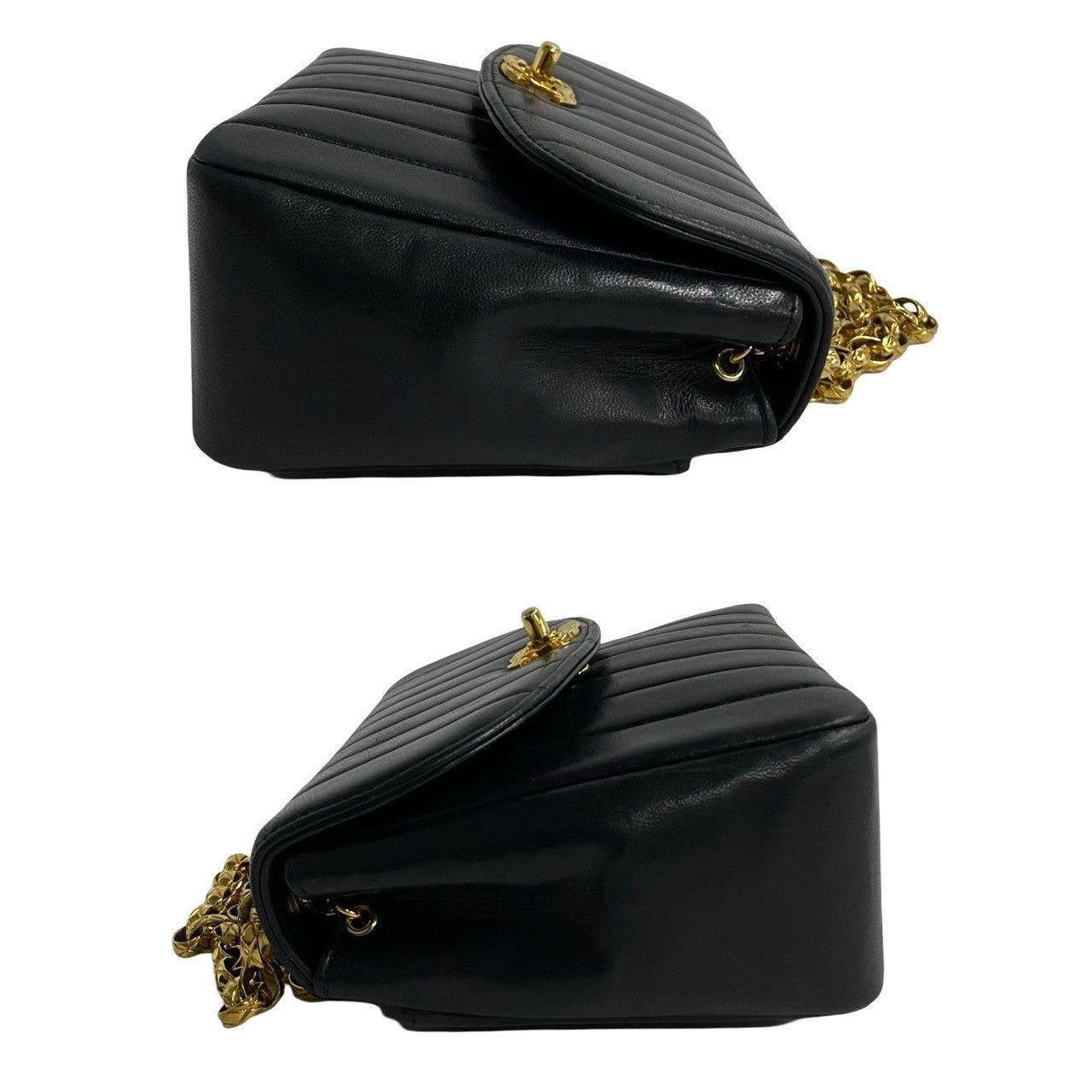 Chanel Chanel Shoulder Bag Black Leather Size ONE SIZE - 5 Thumbnail