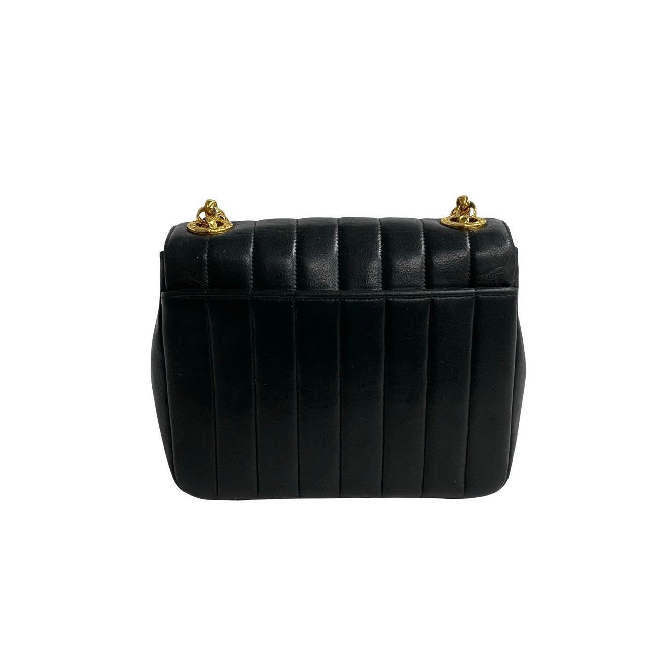 Chanel Chanel Shoulder Bag Black Leather Size ONE SIZE - 4 Thumbnail