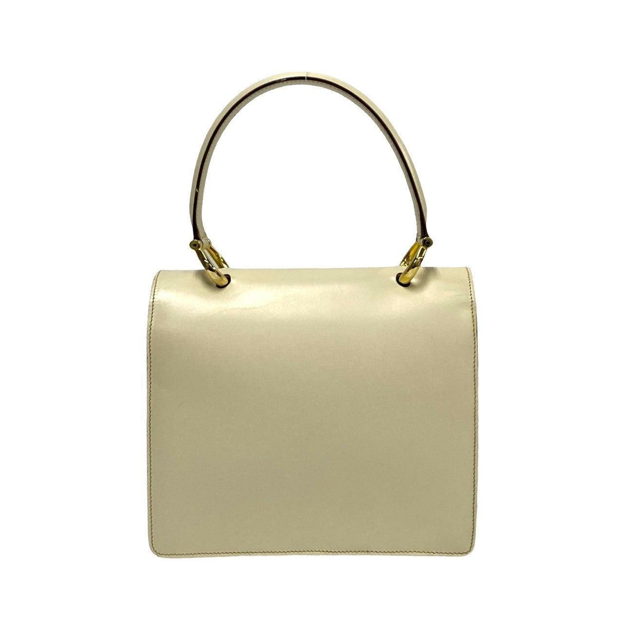 Celine Celine Handbag White Leather Size ONE SIZE - 4 Thumbnail
