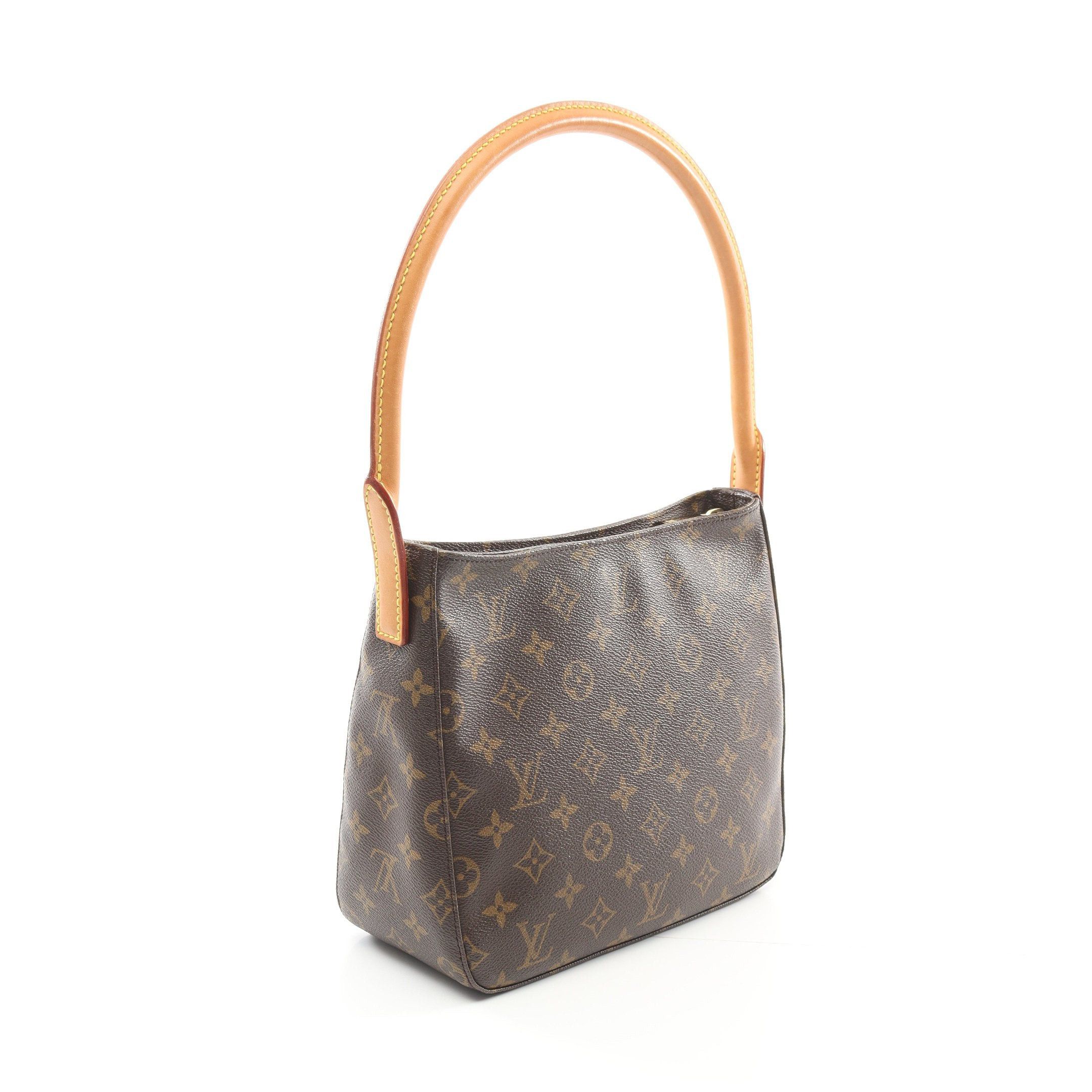 Louis Vuitton Louis Vuitton Looping Mm Monogram Shoulder Bag Leather Brown Size ONE SIZE - 2 Thumbnail