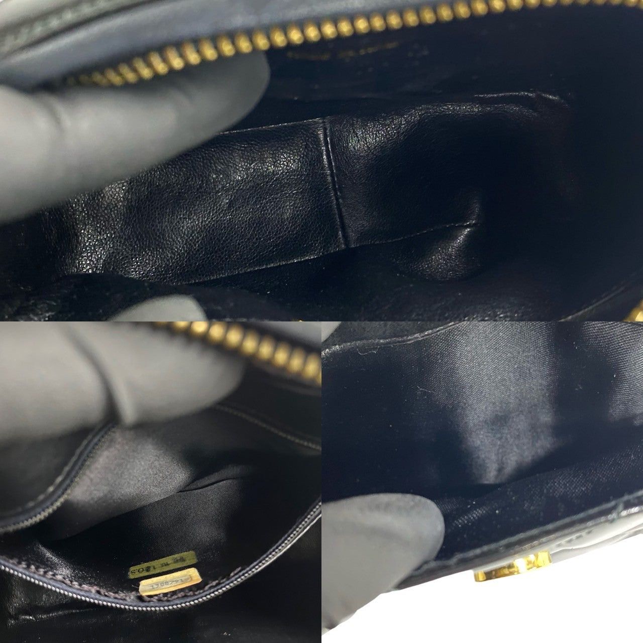 Chanel Chanel Shoulder Bag Black Leather Size ONE SIZE - 9 Thumbnail