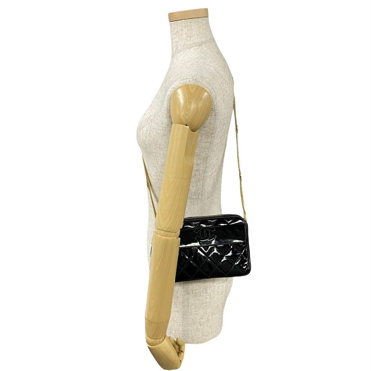 Chanel Chanel Shoulder Bag Black Leather Size ONE SIZE - 2 Thumbnail