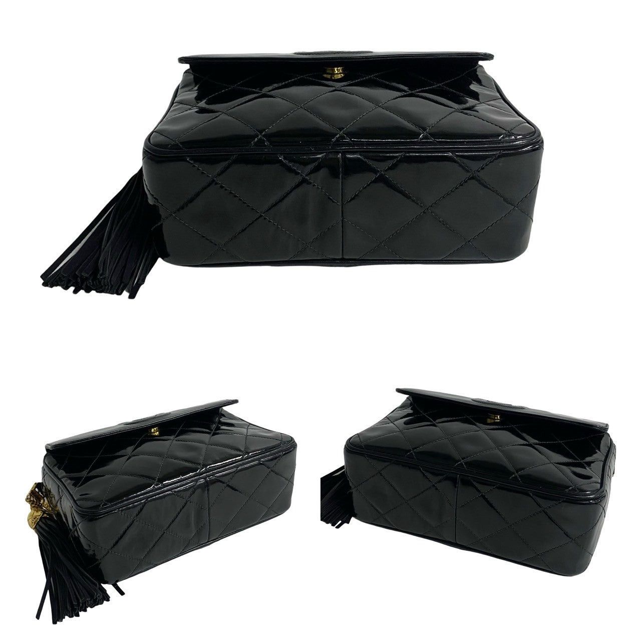 Chanel Chanel Shoulder Bag Black Leather Size ONE SIZE - 6 Thumbnail