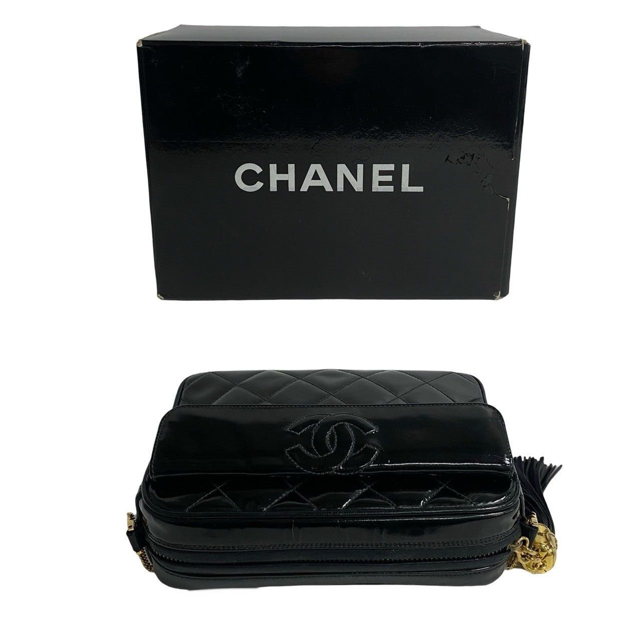 Chanel Chanel Shoulder Bag Black Leather Size ONE SIZE - 8 Thumbnail