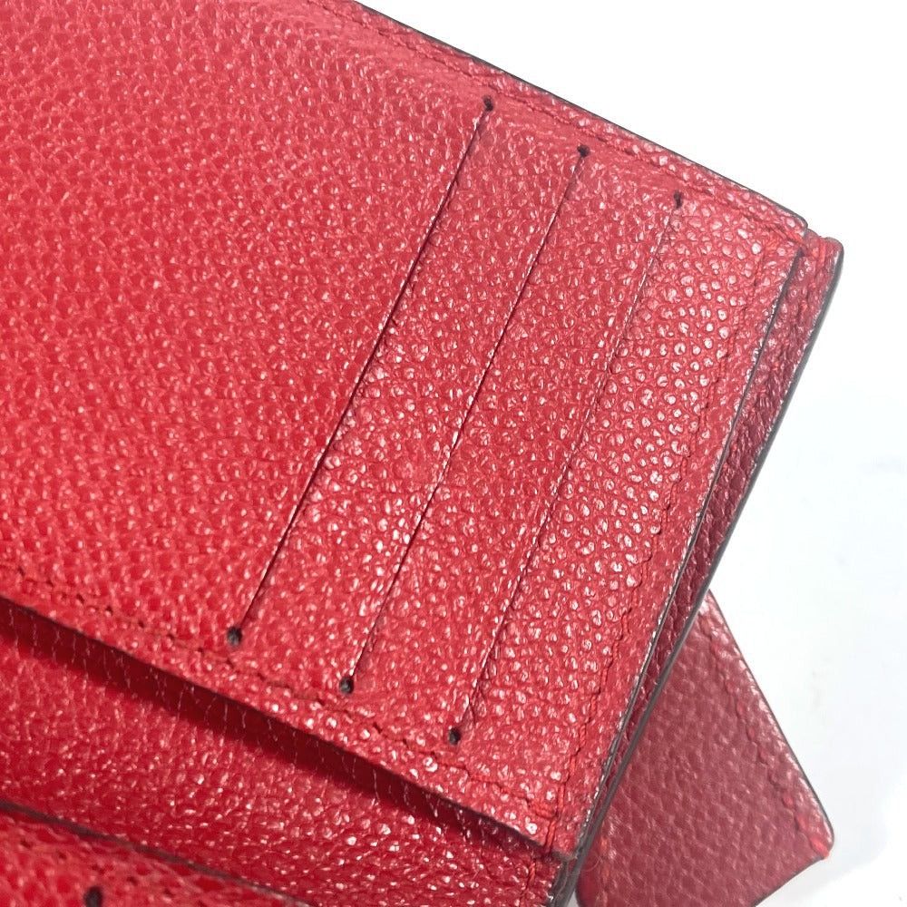 Louis Vuitton Louis Vuitton M62185 Monogram Amplant Small Leather Belt Worn By Commoners In Ancient Japan Pont Neuf Compact Wallet Threefold Women Three Red Size ONE SIZE - 13 Thumbnail