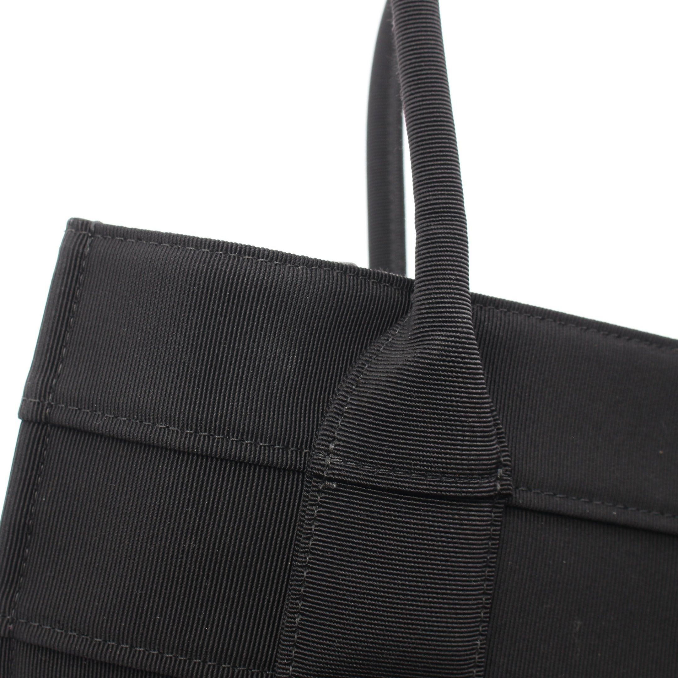 Salvatore Ferragamo Salvatore Ferragamo Shoulder Bag Tote Logo Canvas Black Size ONE SIZE - 8 Thumbnail