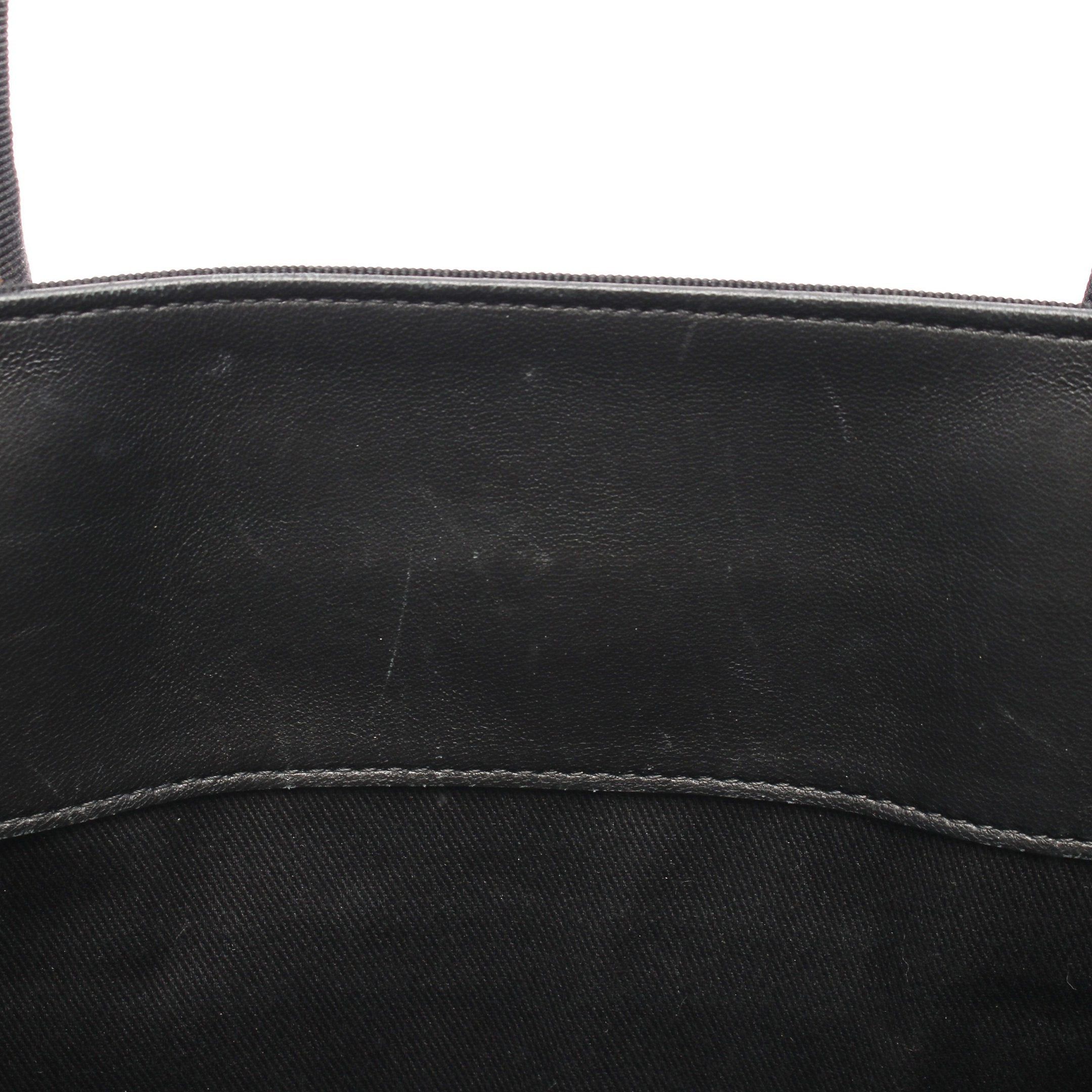 Salvatore Ferragamo Salvatore Ferragamo Shoulder Bag Tote Logo Canvas Black Size ONE SIZE - 5 Thumbnail