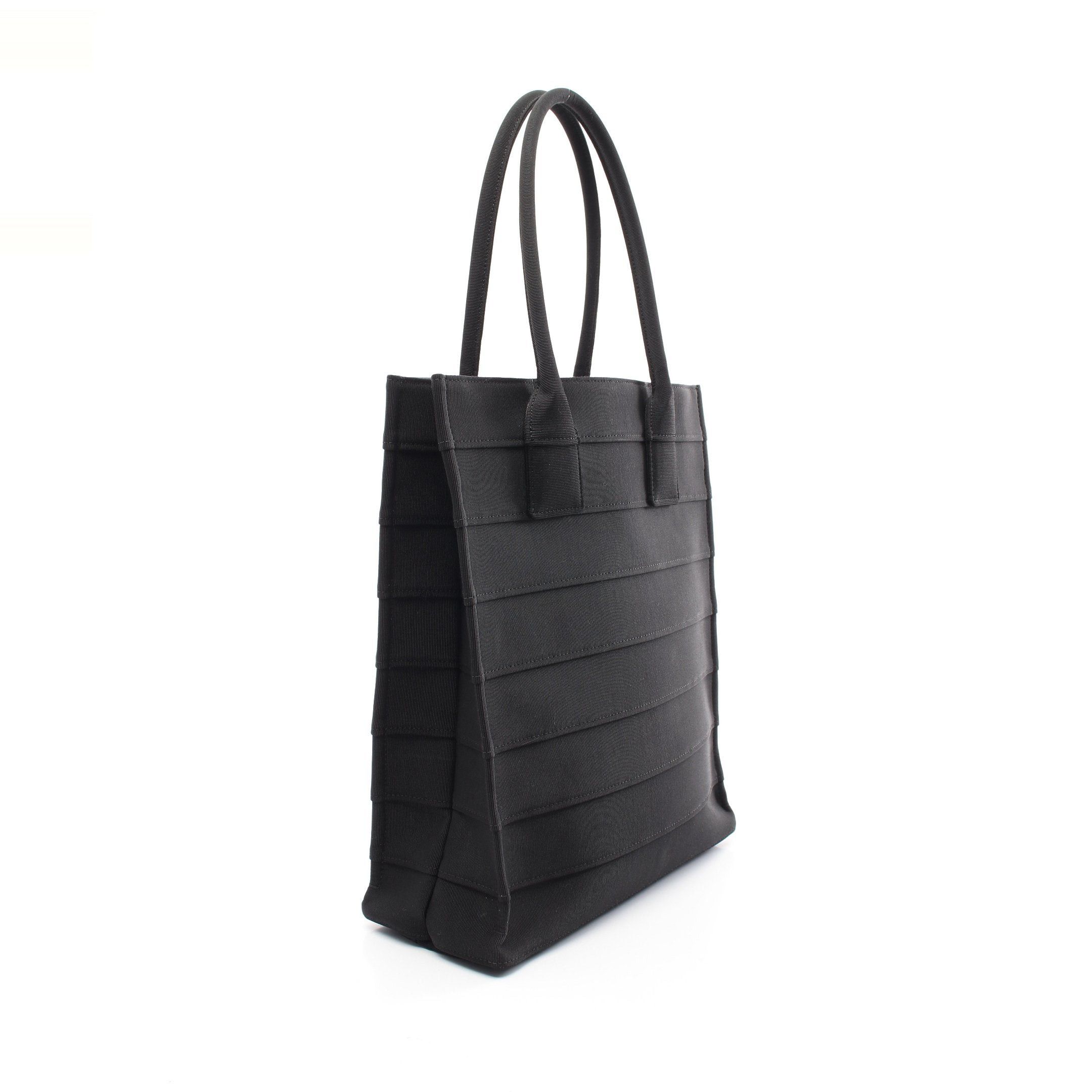 Salvatore Ferragamo Salvatore Ferragamo Shoulder Bag Tote Logo Canvas Black Size ONE SIZE - 2 Thumbnail