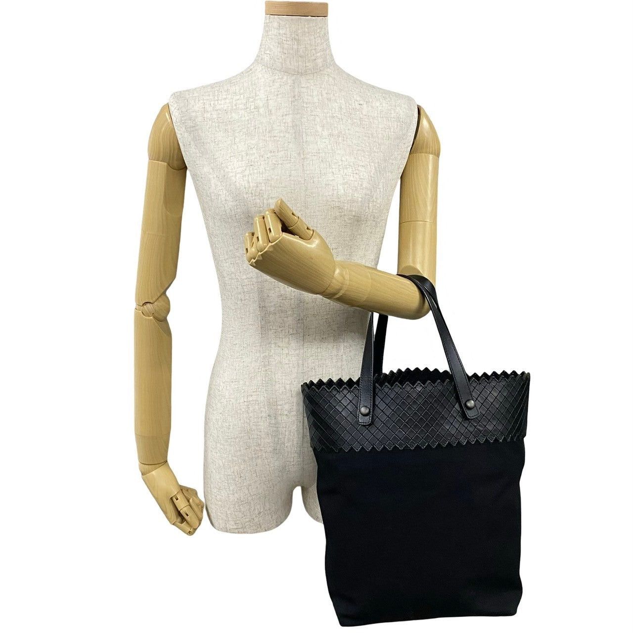 Bottega Veneta Bottega Veneta Tote Bag Black Leather Size ONE SIZE - 2 Thumbnail