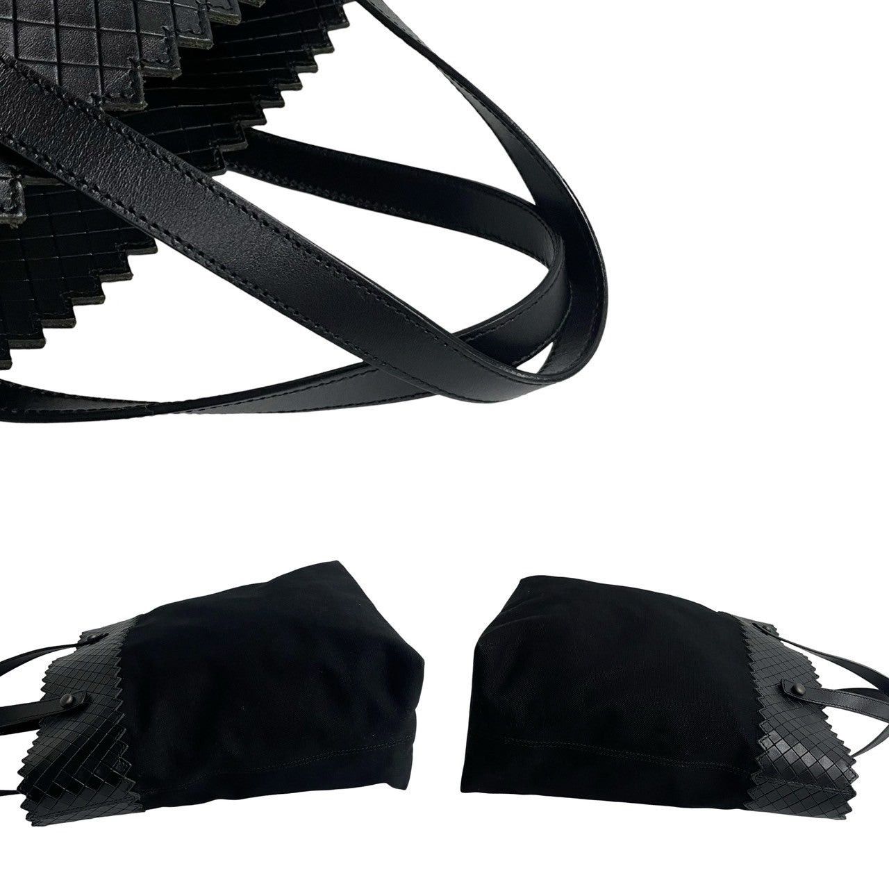 Bottega Veneta Bottega Veneta Tote Bag Black Leather Size ONE SIZE - 5 Thumbnail